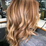 balayage miel doré marron glacé