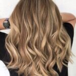 balayage miel doré marron glacé