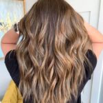 balayage miel doré marron glacé