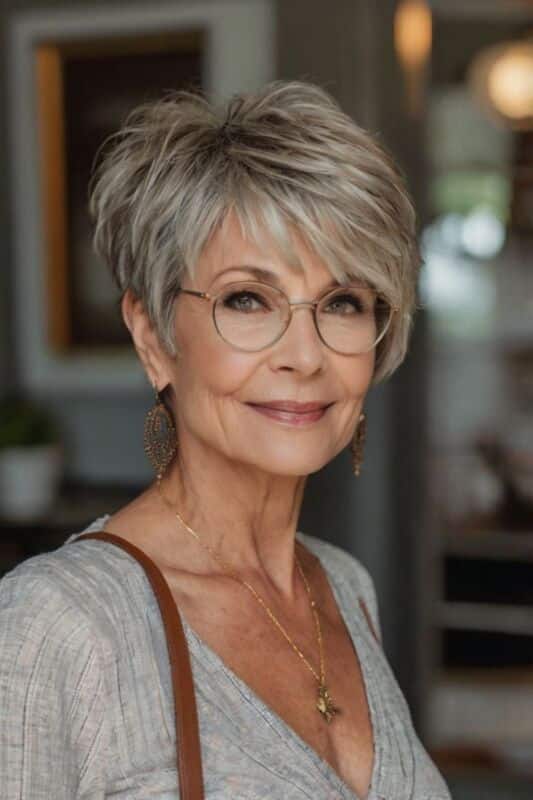 coupe courte femme 50 ans