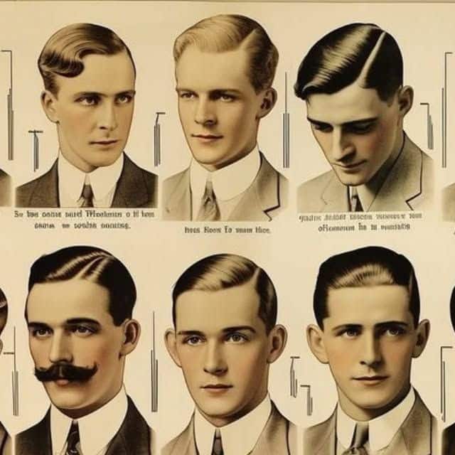 coiffure vintage homme