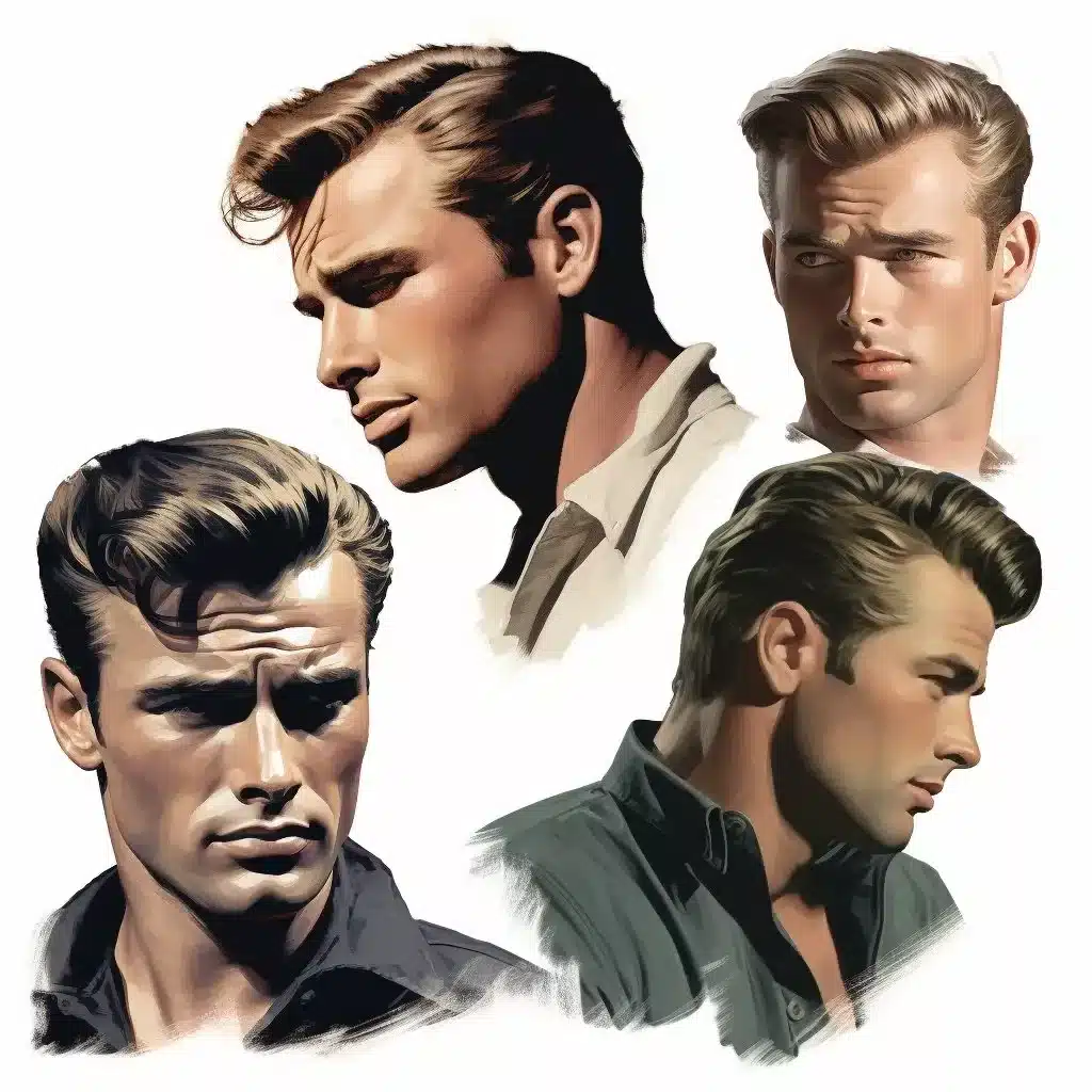 coiffure vintage homme
