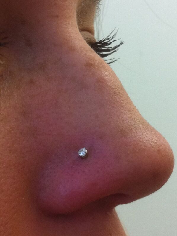 Piercing nez tendance