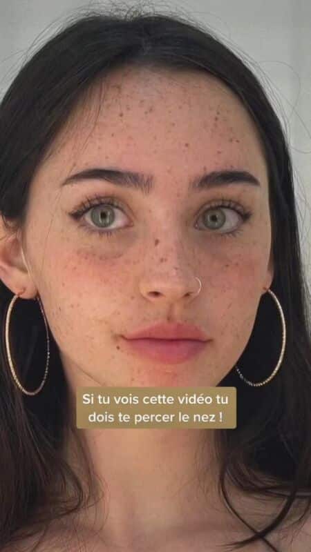 Soins post-piercing nez