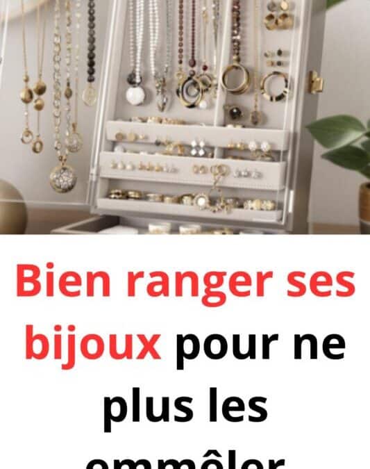 Rangement colliers : astuces pratiques pour éviter les nœuds