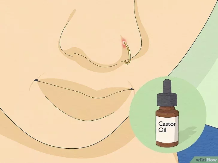 Cicatrisation nez piercing soins