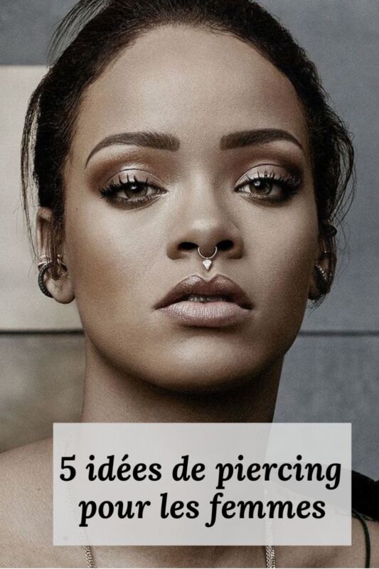 Piercing nez tendance