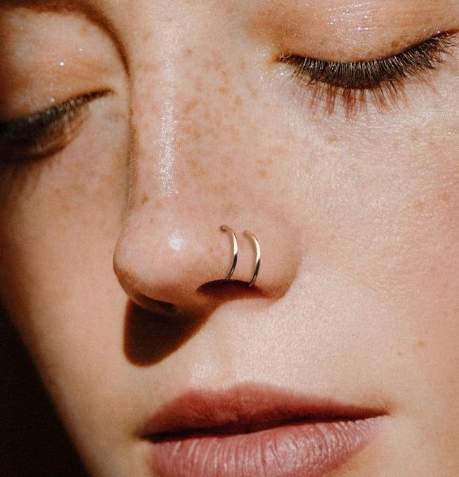 Piercing nez tendance