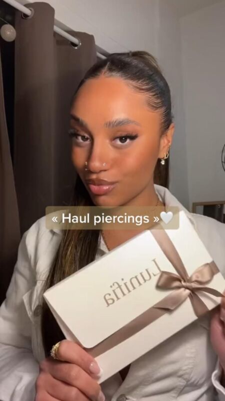 Soins post-piercing nez