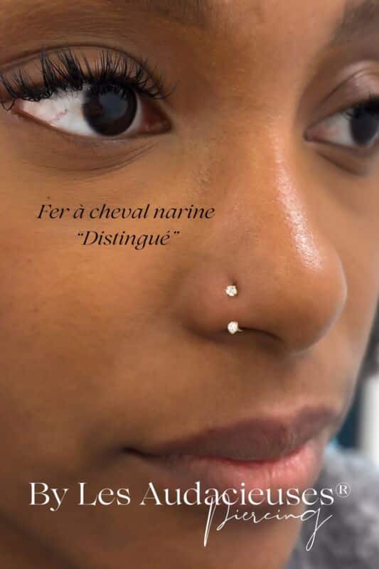 Piercing nez tendance