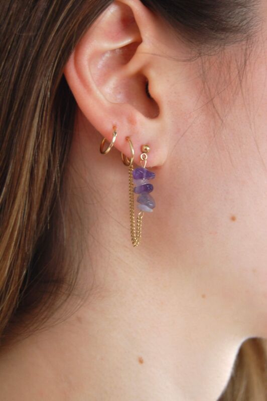 Boucles d’oreilles hypoallergéniques