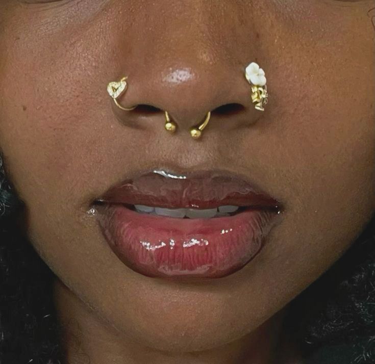 Piercing nez tendance