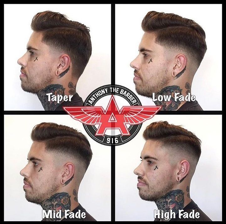 Fade vs Taper