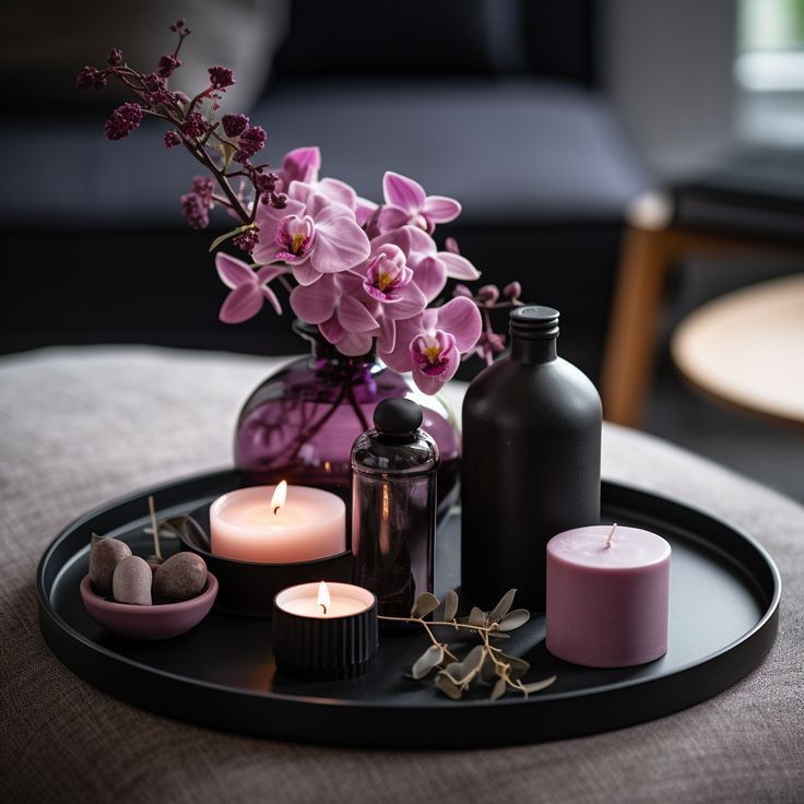 parfums d’hiver bougies