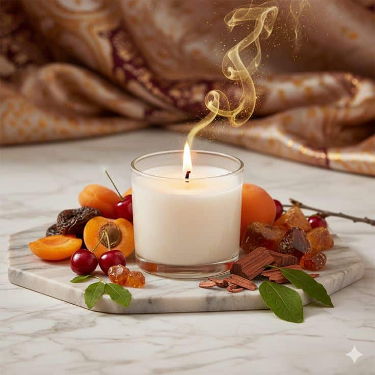 parfums d’hiver bougies